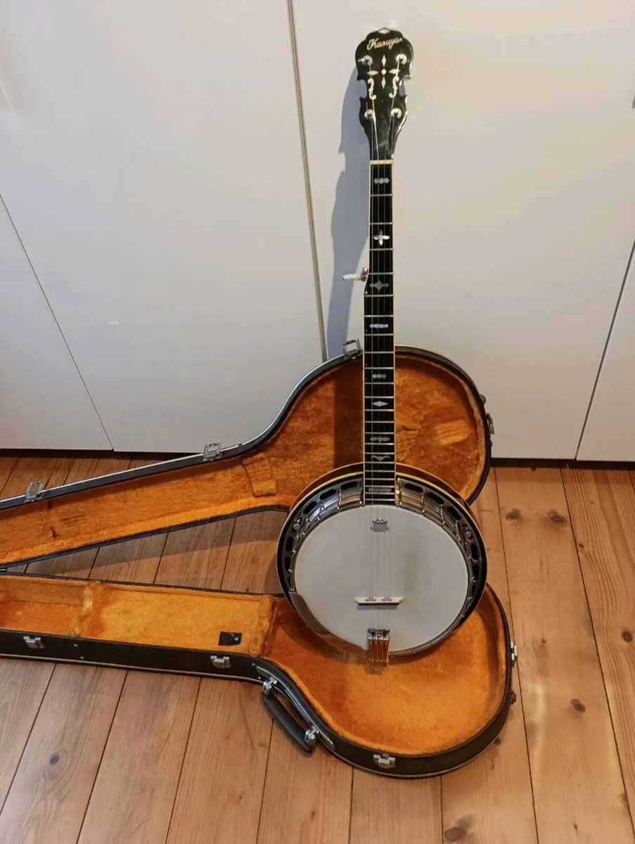 Vintage Kasuga five-string 'Masterclone' banjo - Image 1