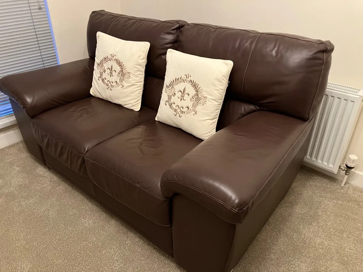 Leather Sofa - Image 3
