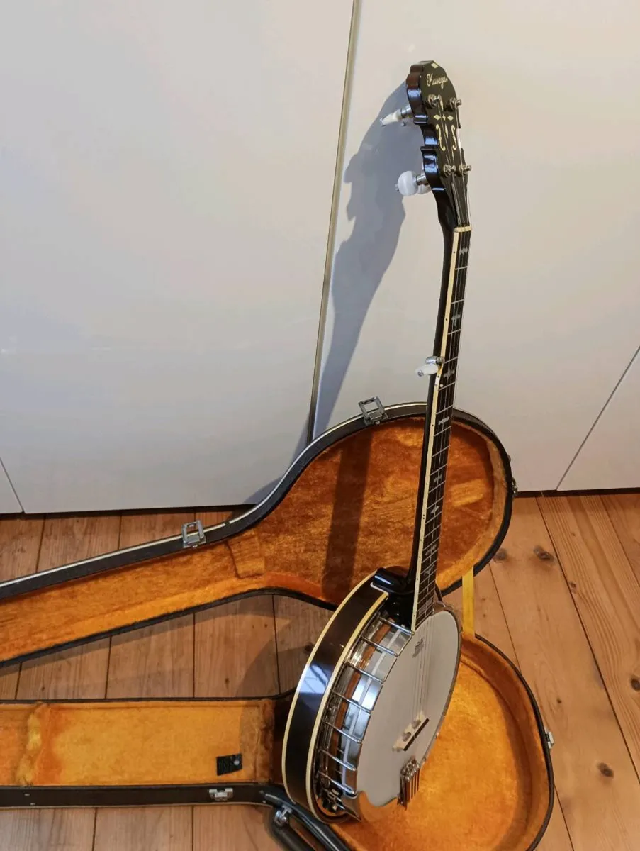 Vintage Kasuga five-string 'Masterclone' banjo - Image 3