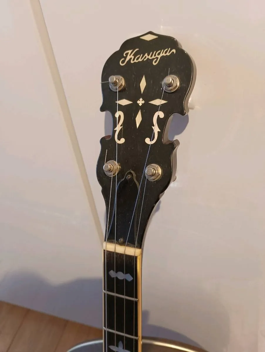 Vintage Kasuga five-string 'Masterclone' banjo - Image 4