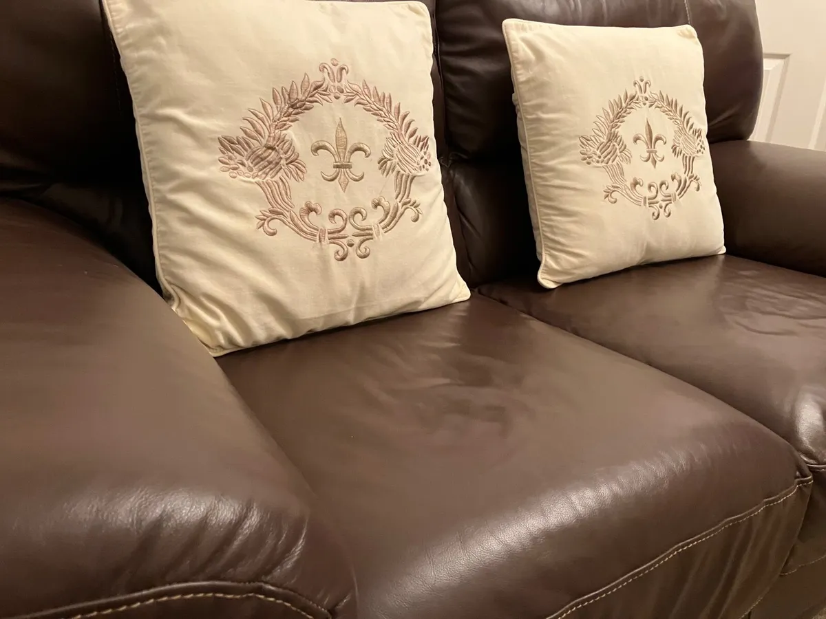 Leather Sofa - Image 4