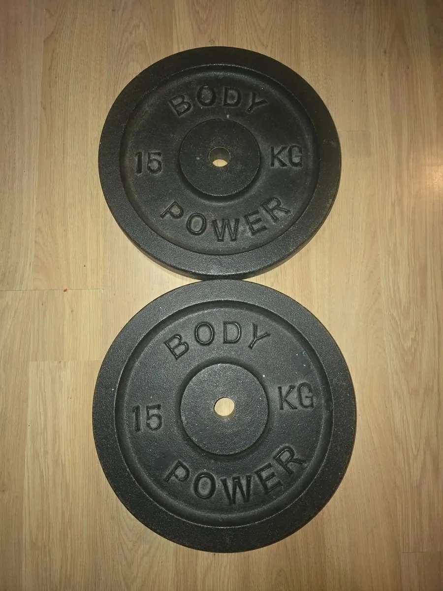 Weights plates 2×15kg