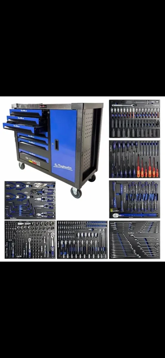 Extra wide Fully loaded toolchest - Image 3