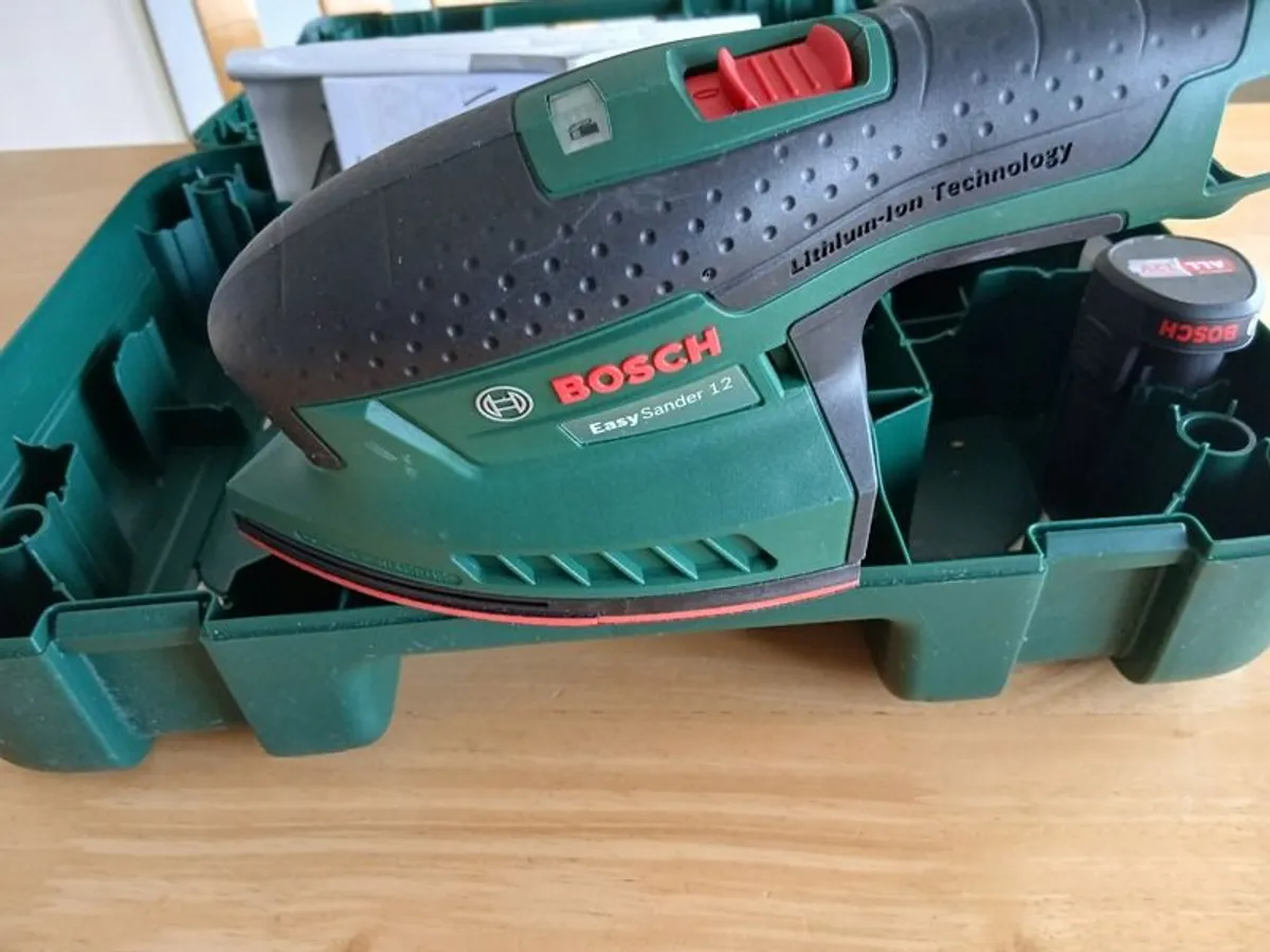 New & Unused Bosch 12V E12 Easy Sander - Image 3