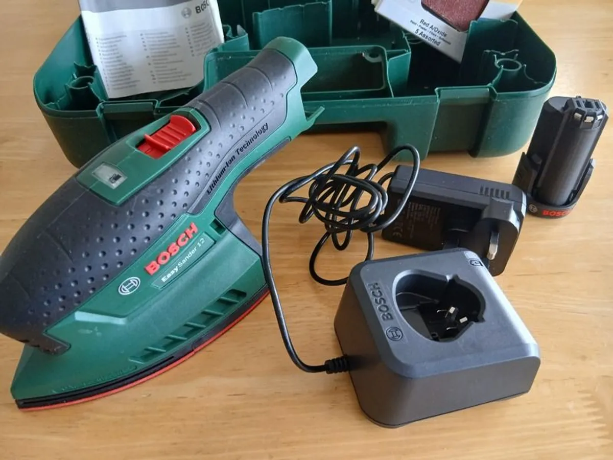 New & Unused Bosch 12V E12 Easy Sander - Image 2