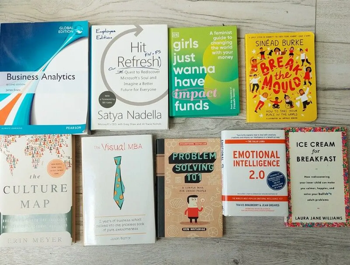 33 Business, MBA, Self-Help, Leadership Books Bundle - Excellent Condition - Image 1