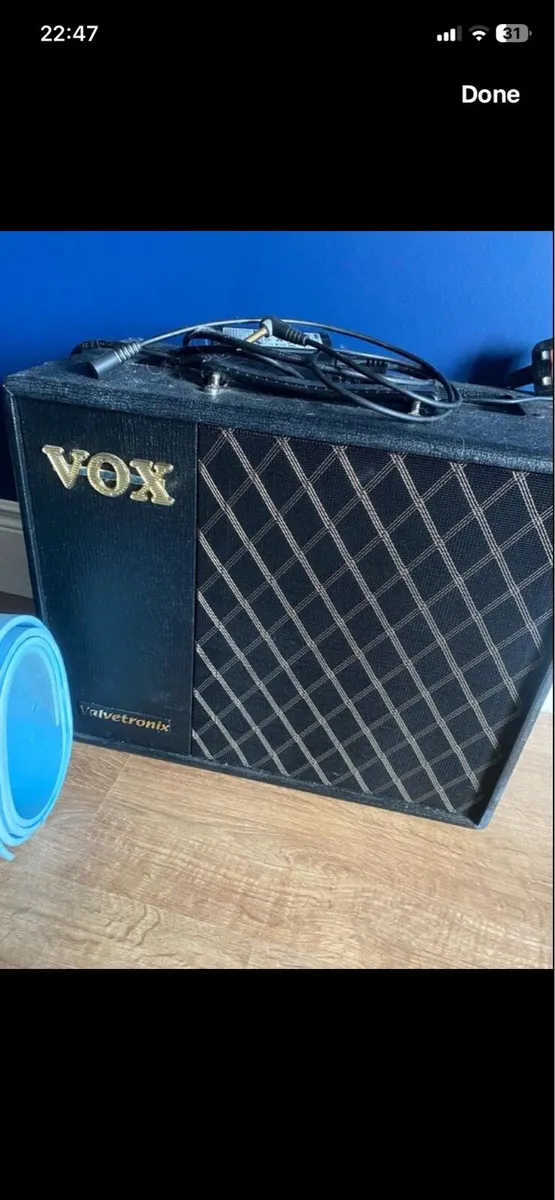 Vox Vt40x tube amp