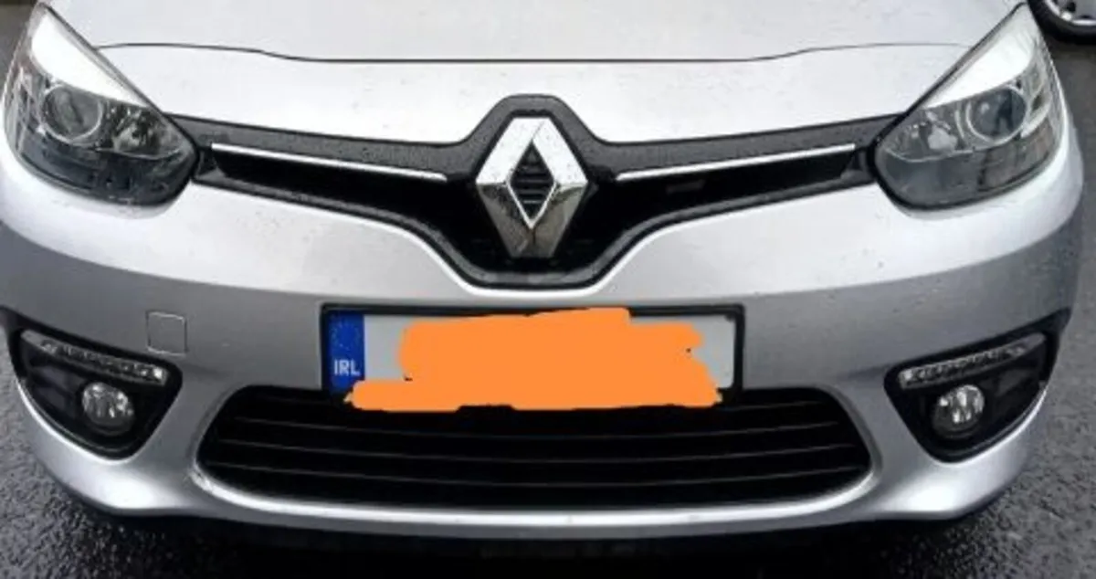 Renault Fluence 2014 front bumper