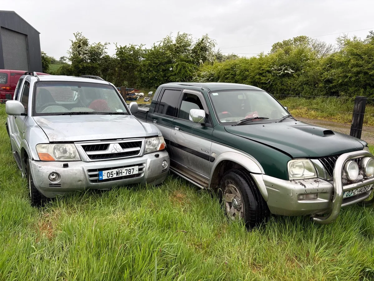 2002 Mitsubishi l200 and pajero 2.5 - Image 2