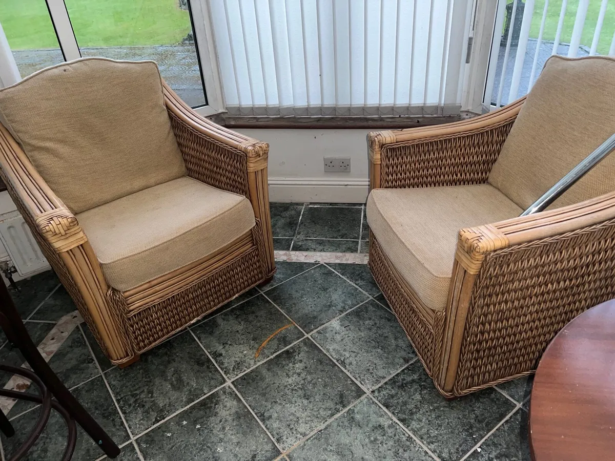 Conservatory arm chairs - Image 2