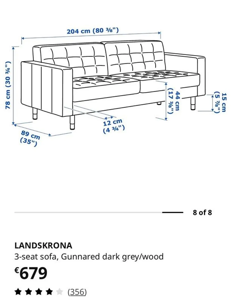 3 seater couch - Image 4