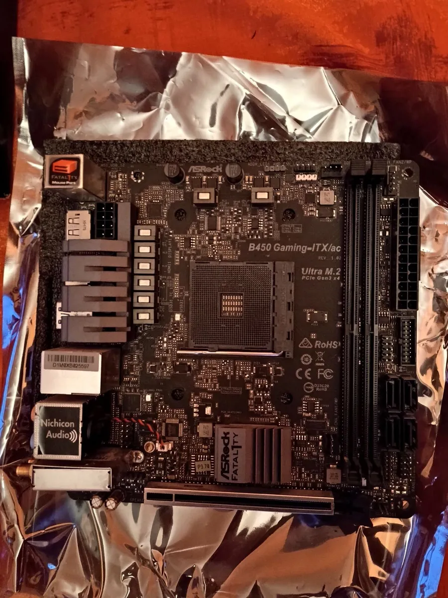 ASRock Fatal1ty B450 Gaming-ITX/ac Motherboard - Image 3