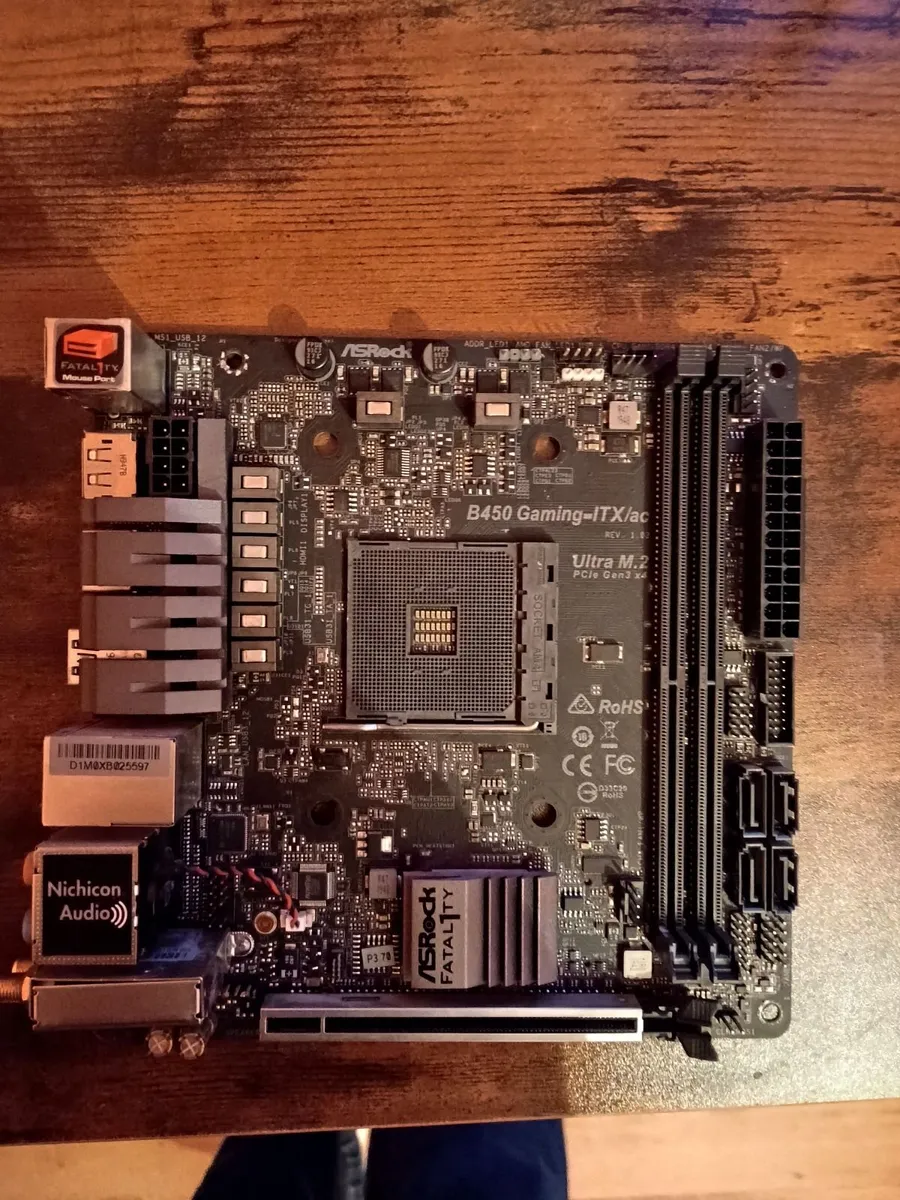 ASRock Fatal1ty B450 Gaming-ITX/ac Motherboard - Image 4