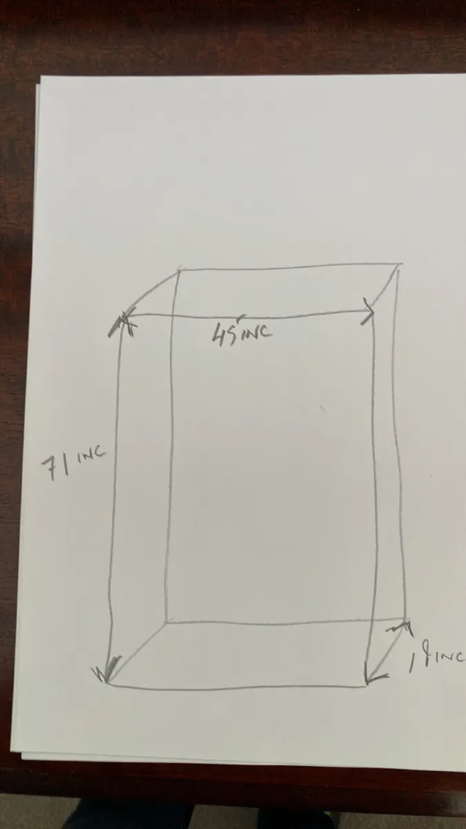 Antique wardrobe - Image 1