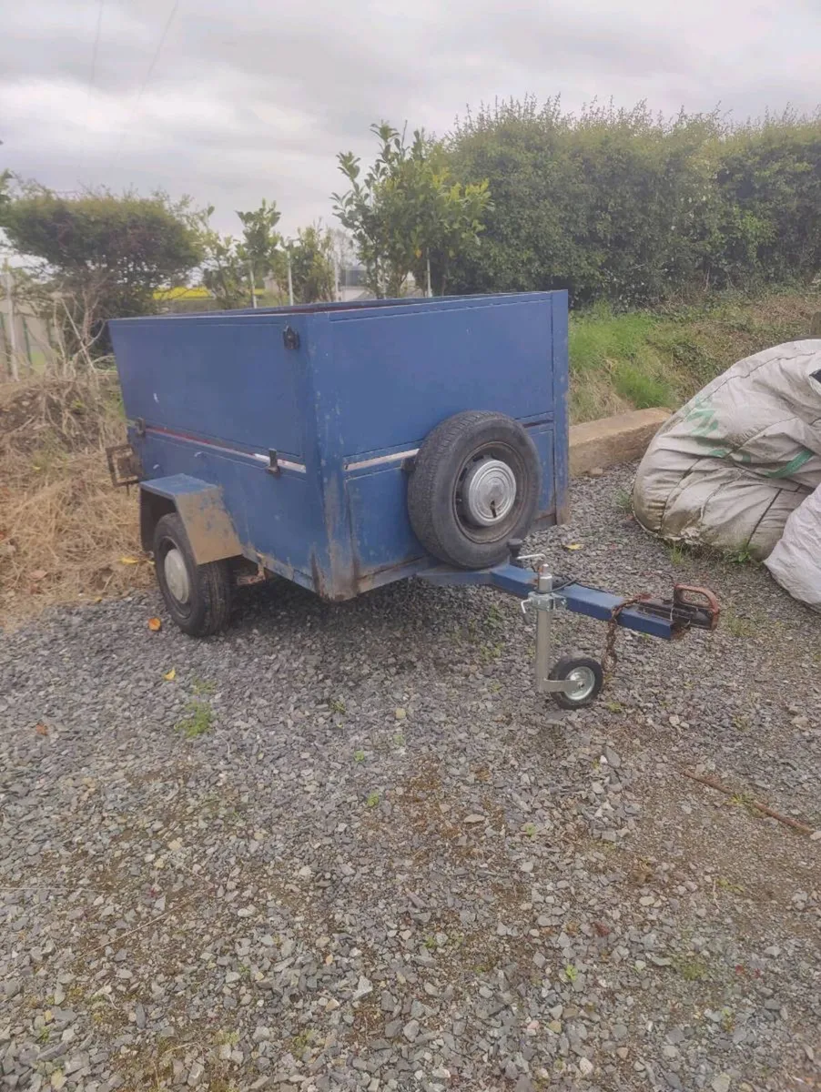 Steel car trailer 6*4 - Image 1