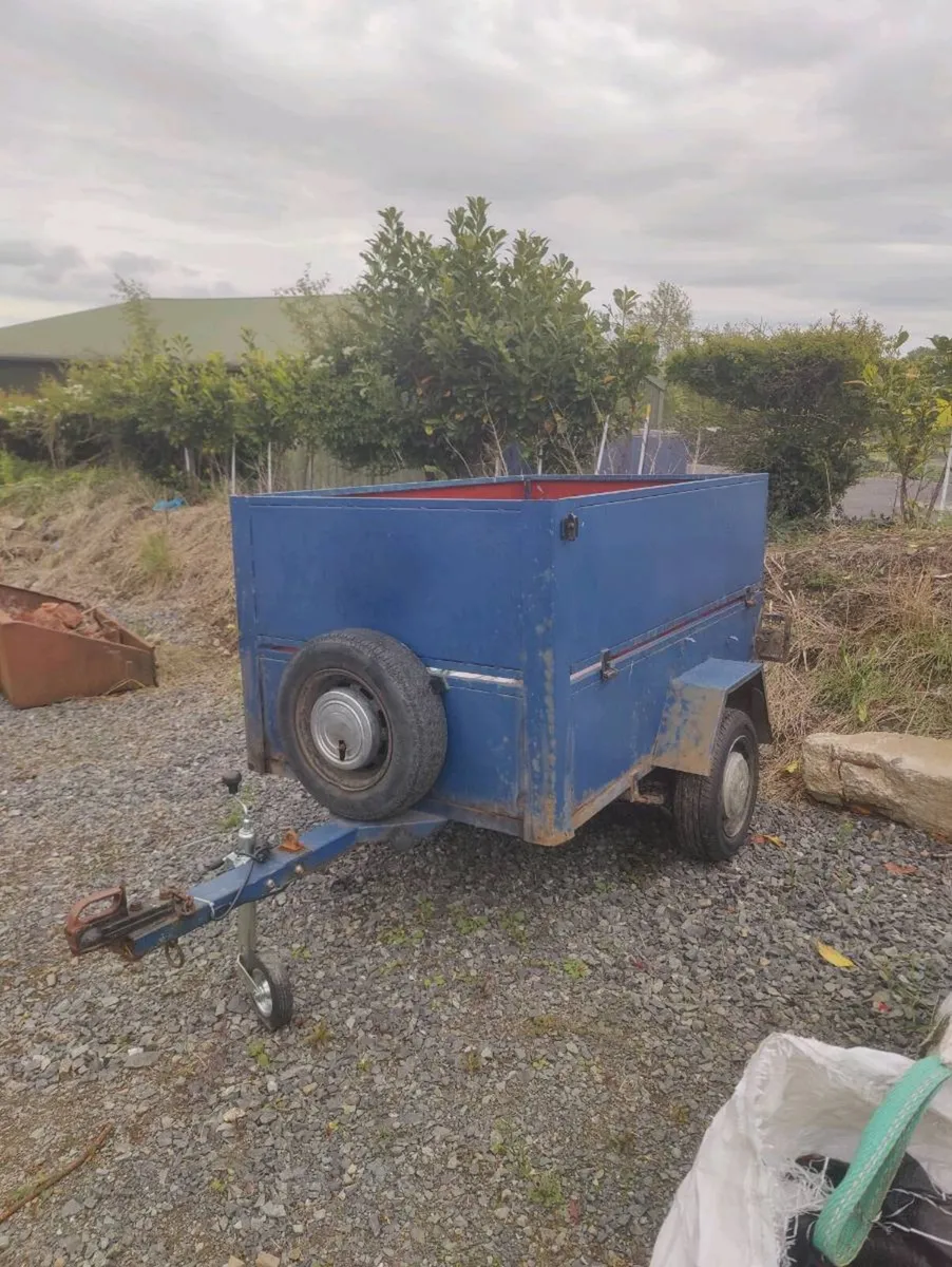 Steel car trailer 6*4 - Image 2