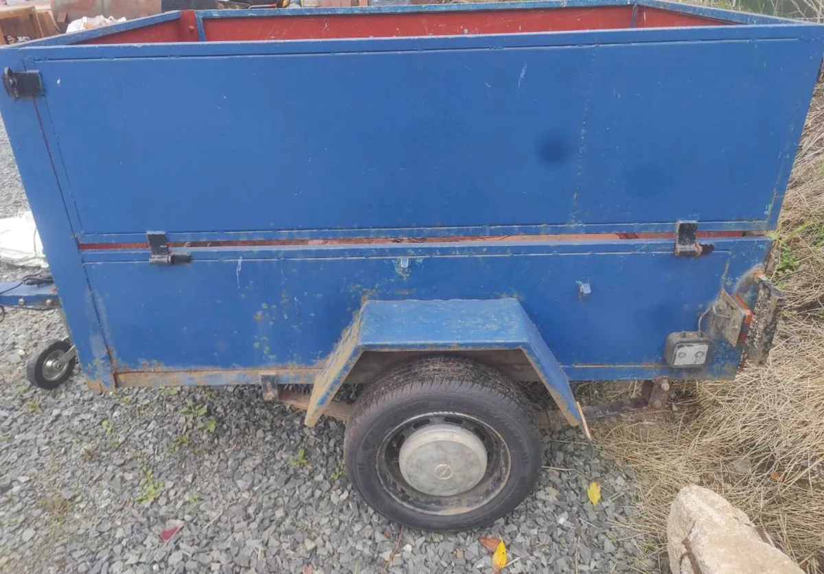 Steel car trailer 6*4 - Image 4