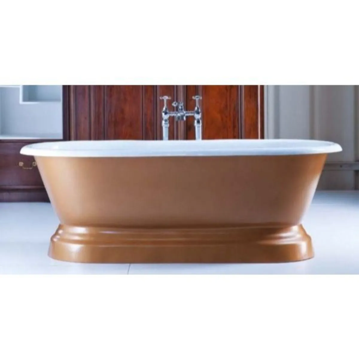 Chaumont Double Ended Plinth Cast Iron Bath - Image 1