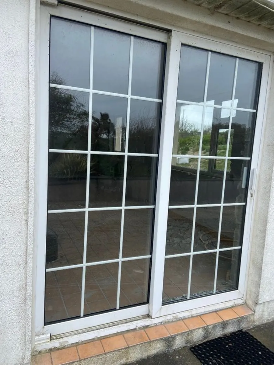 PVC Georgian Sliding Patio Door