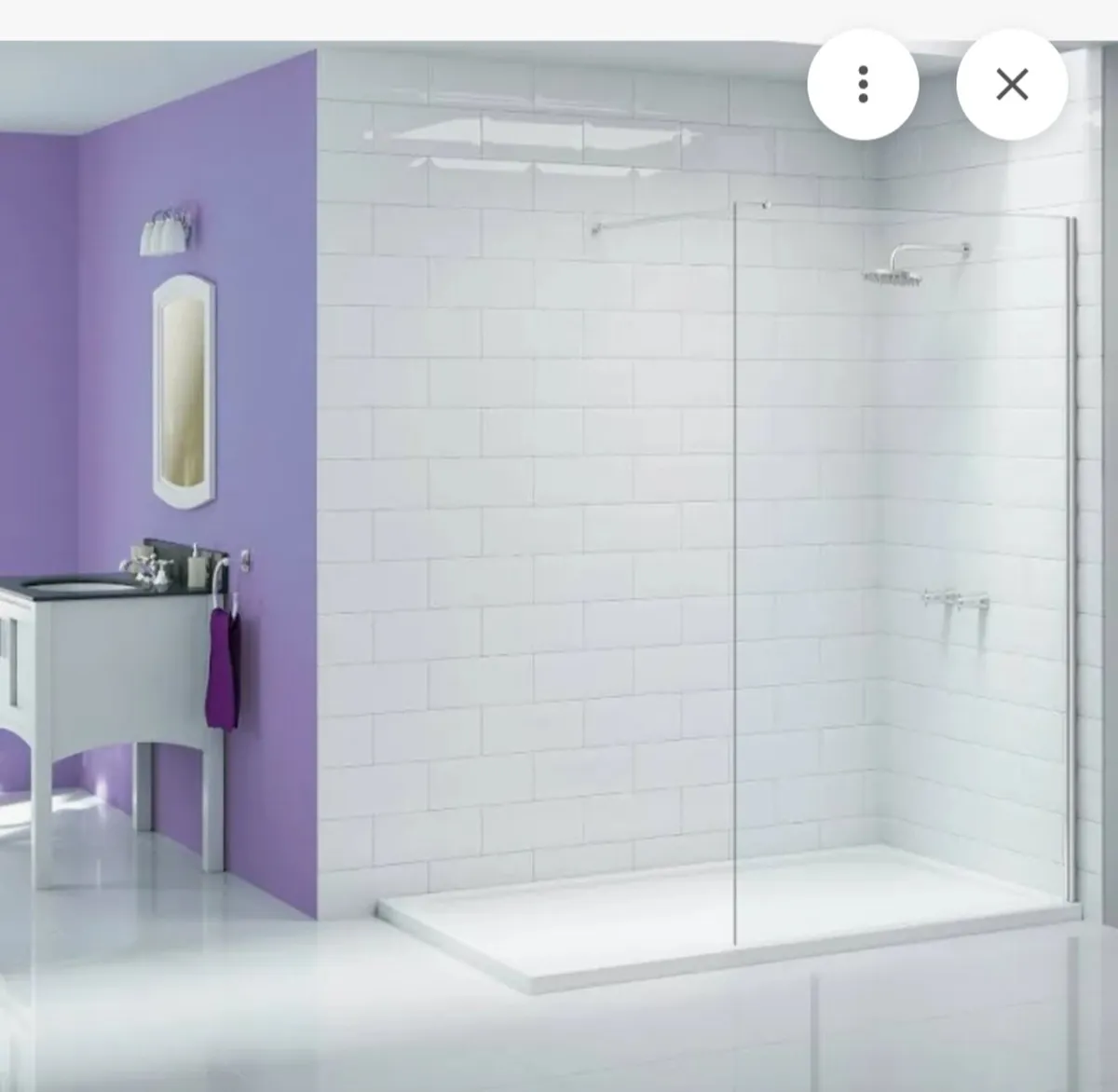Shower screen - Image 1