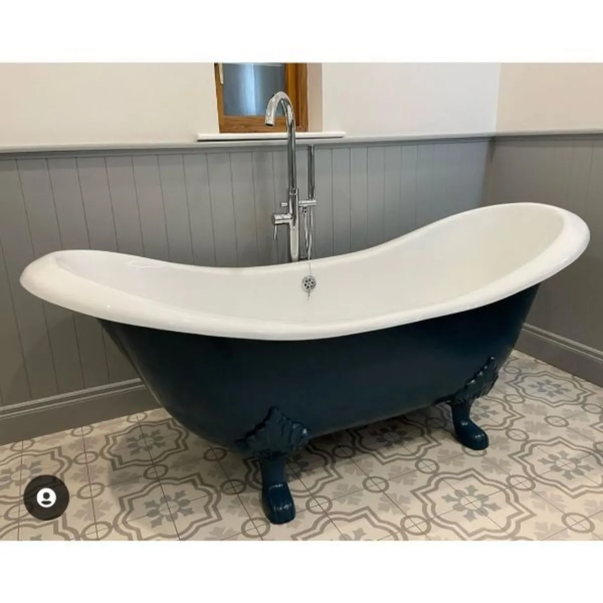 Villandry Double Ended Slipper Bath - Image 2