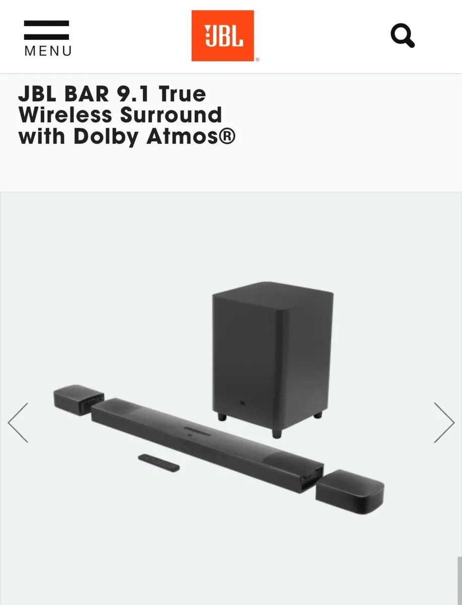 JBL BAR 9.1 True Wireless Surround Dolby Atmos - Image 4