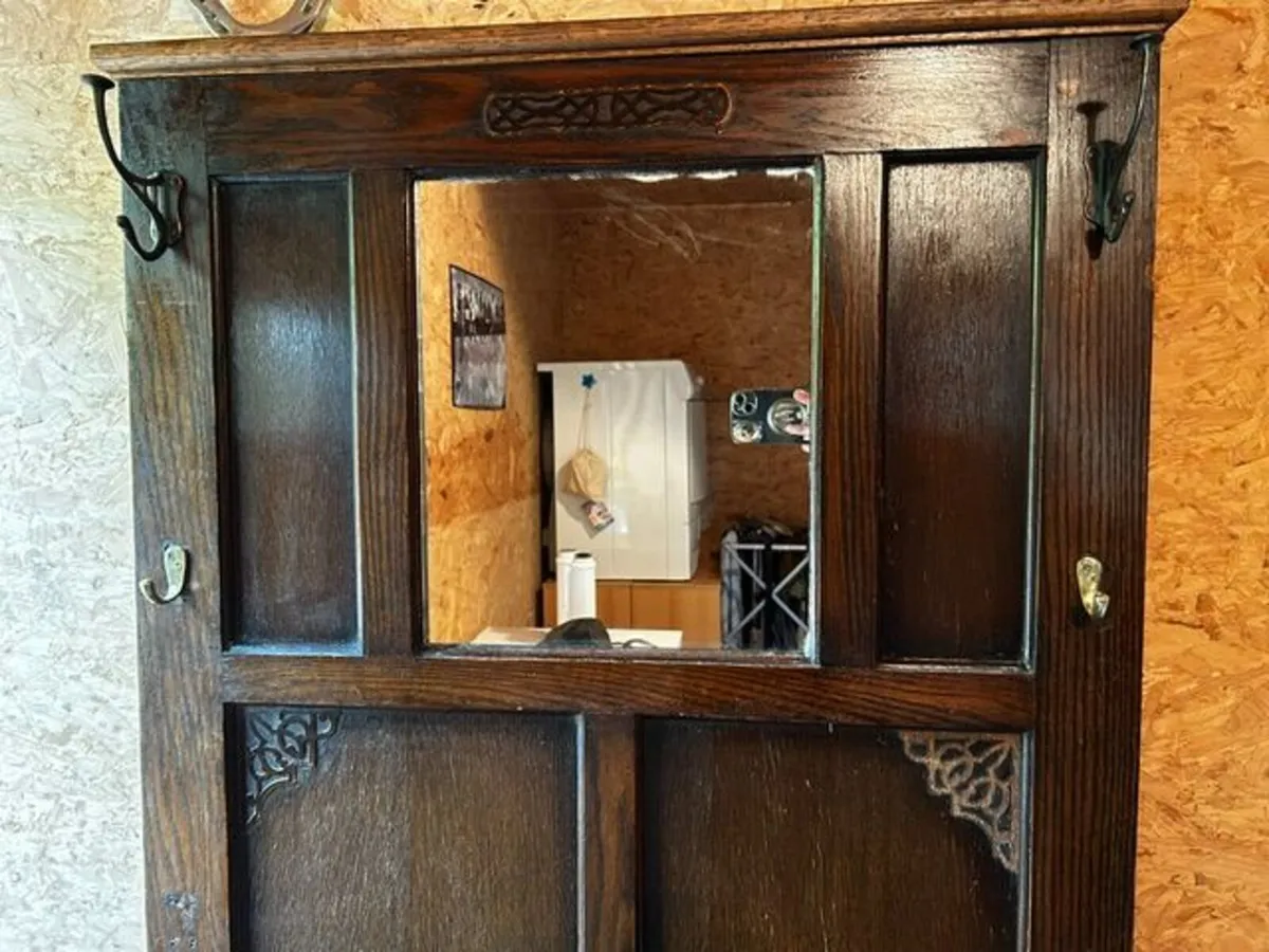 Solid   Wood Hall Stand - Image 2