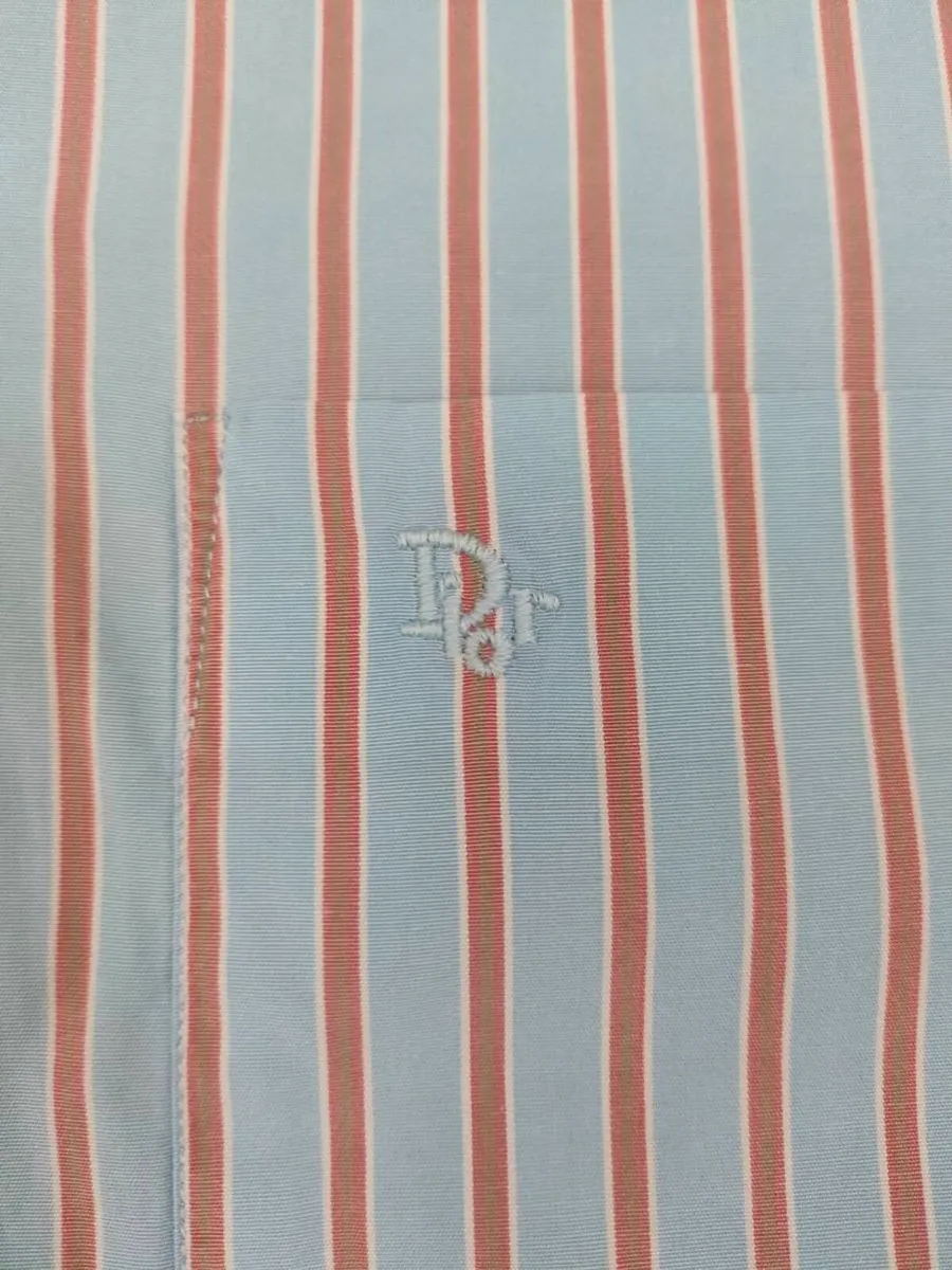 Christian Dior Monsieur Striped Shirt Mens Large - Image 3