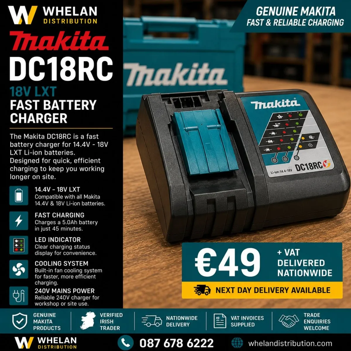 Makita DTD152Z 18V Impact Driver(Body Only) - Image 2