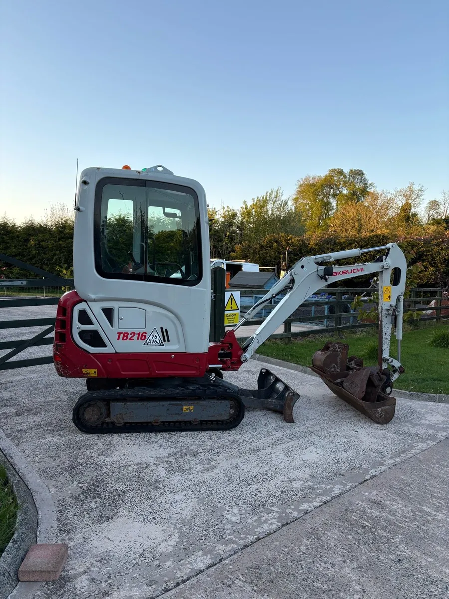 Takeuchi TB216 - Image 1