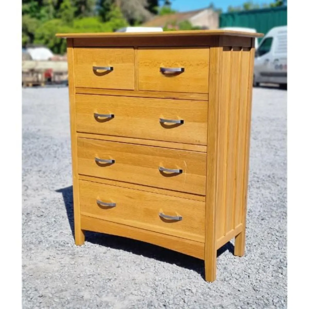 Oak Chest of Drawers KAS1269 - Image 2