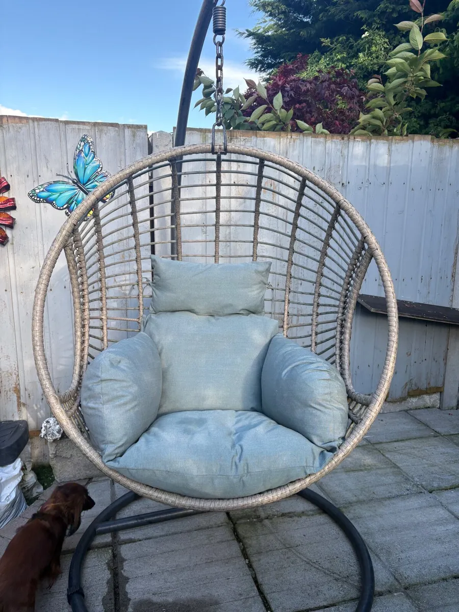 Xl size egg chair - Image 2