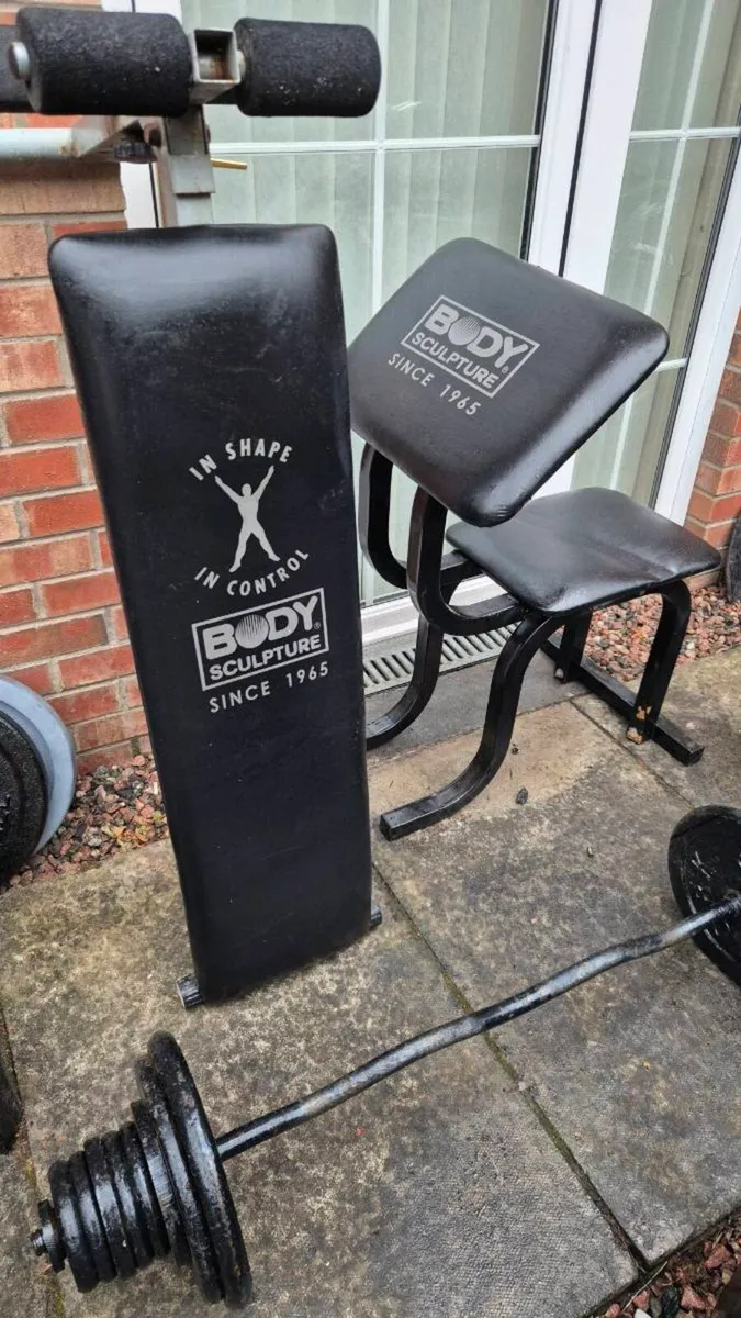 Weights barbell dumbells - Image 1