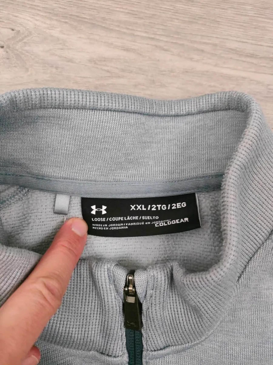 Under Armour Half Zip Golf Jumper Mens XXL - Image 4