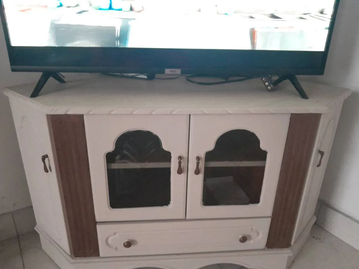 Wooden T.V unit - Image 2