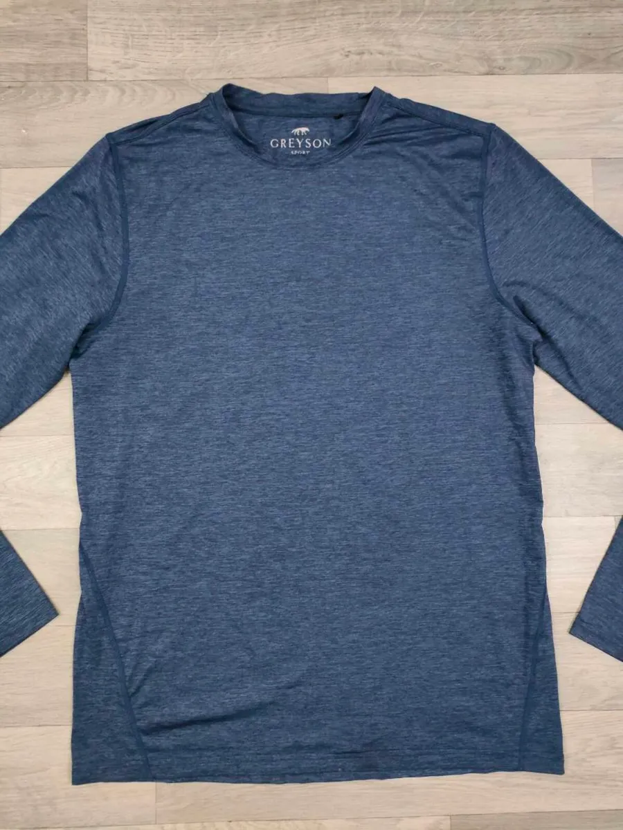 Greyson Sport Performance Golf Long Sleeve Shirt - Image 2