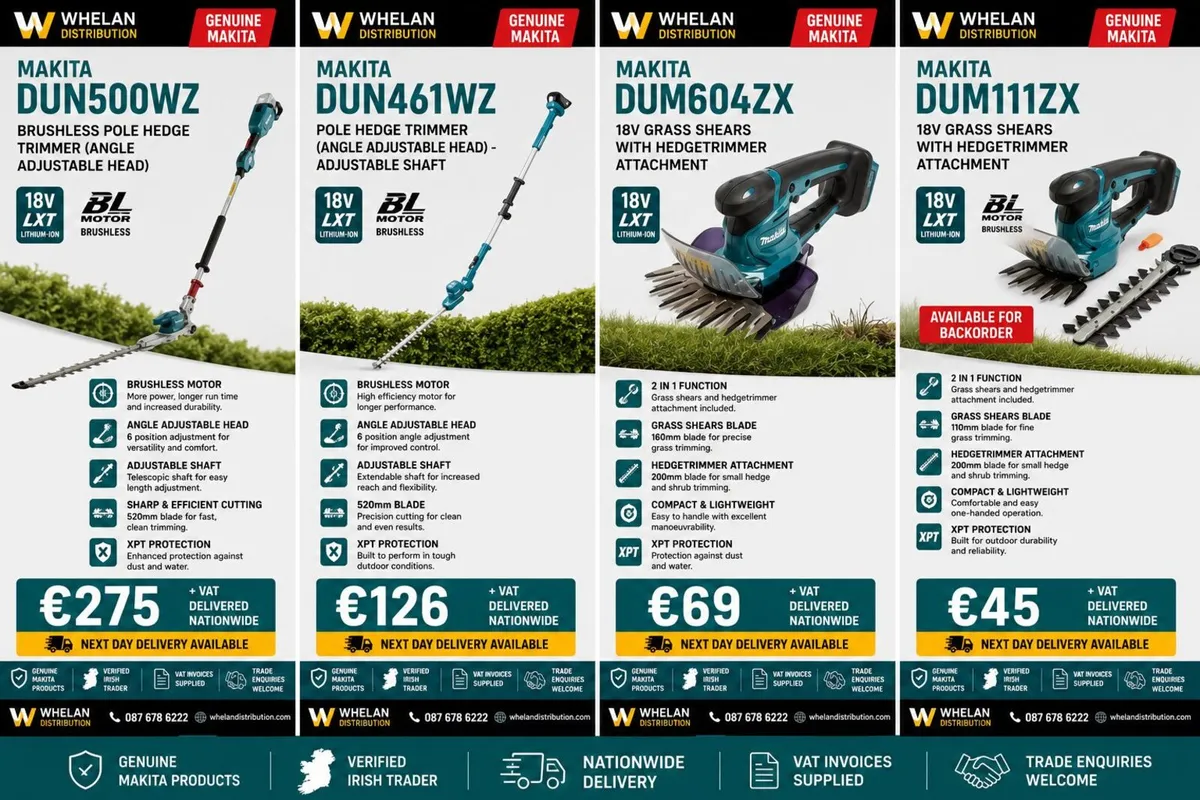 MAKITA DUH601Z BRUSHLESS HEDGE TRIMMER - Image 4