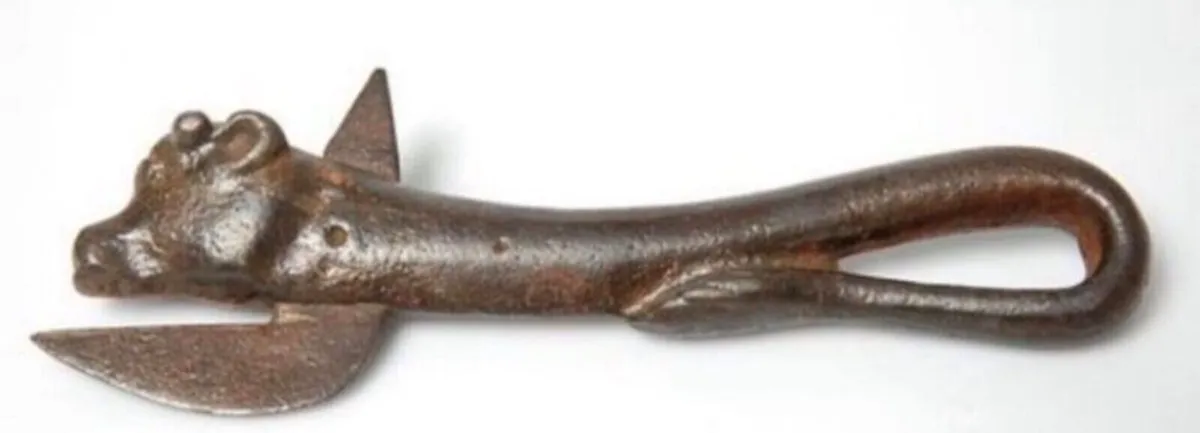 19th Century Bull Head Can Opener