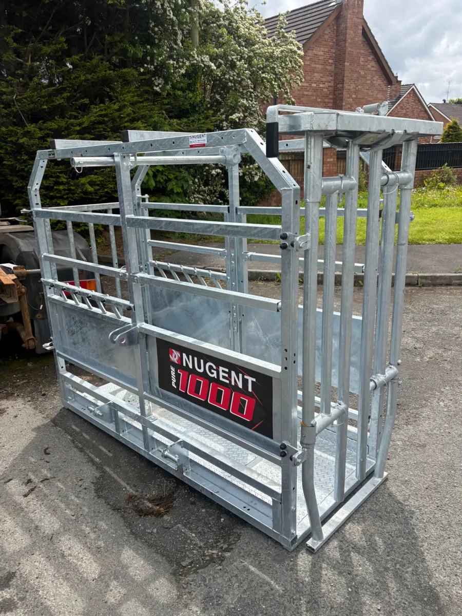 New nugent 1000 cattle crush - Image 1