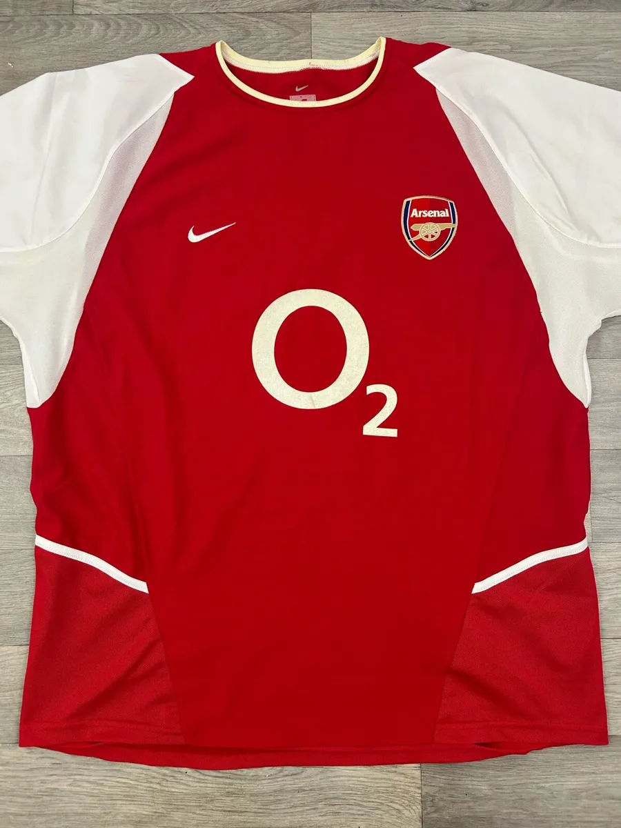 Vintage 2002/04 Nike Arsenal London Home Jersey XL - Image 2