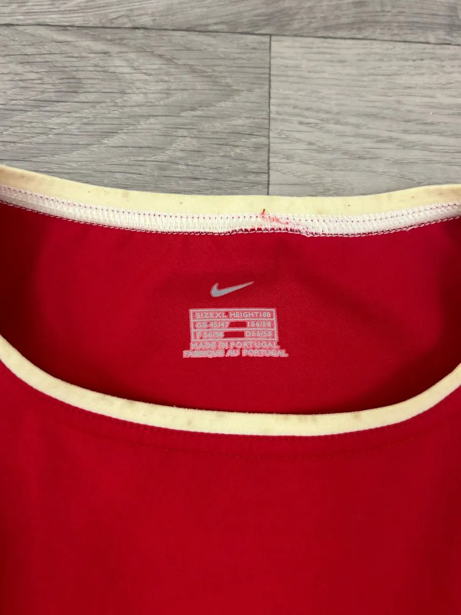 Vintage 2002/04 Nike Arsenal London Home Jersey XL - Image 4