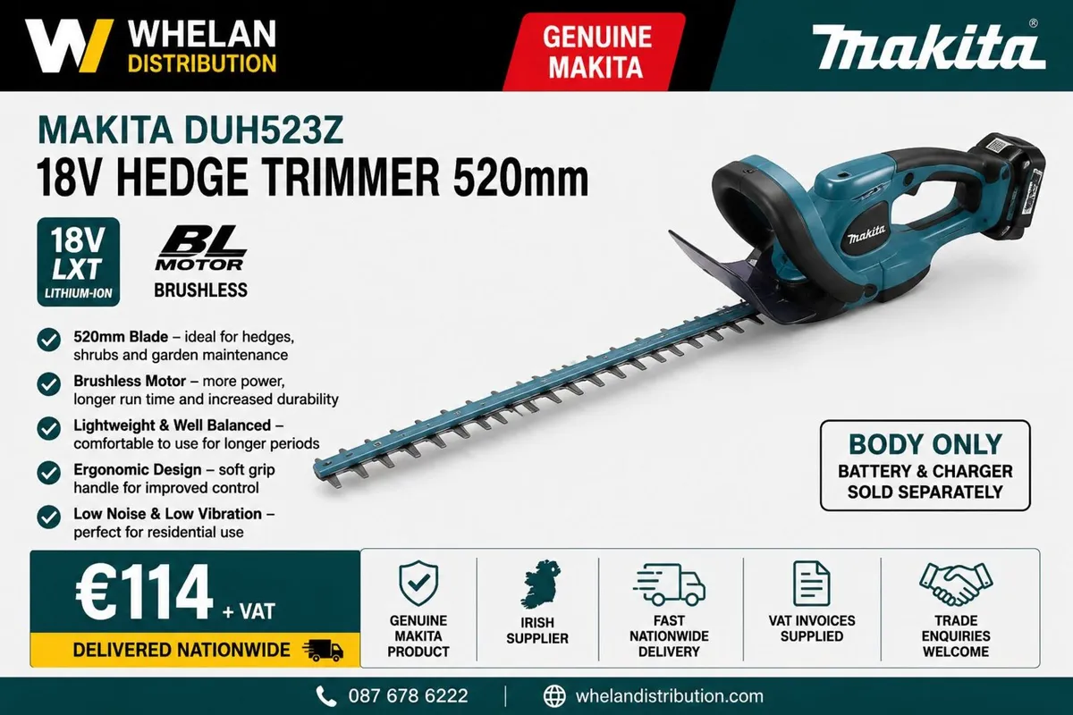 Makita DUC357Z Brushless Rear Handle Chainsaw - Image 3