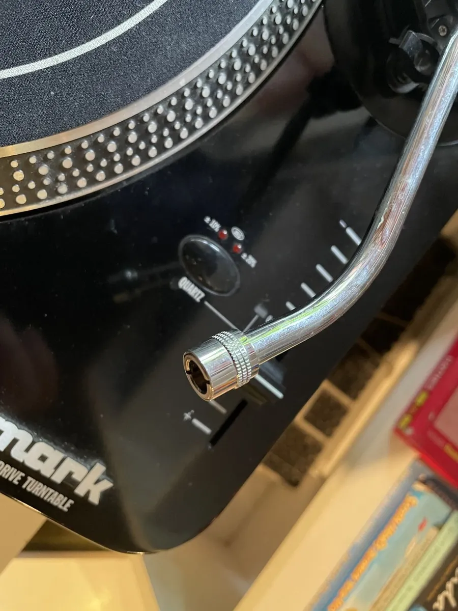 Numark DJ bundle - Decks, mixer and records. - Image 4
