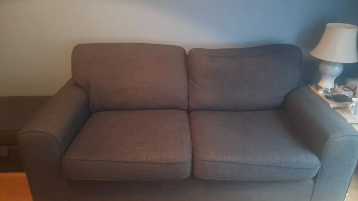 3  + 2 Seater  Sofa with matching Storage stool - Image 2