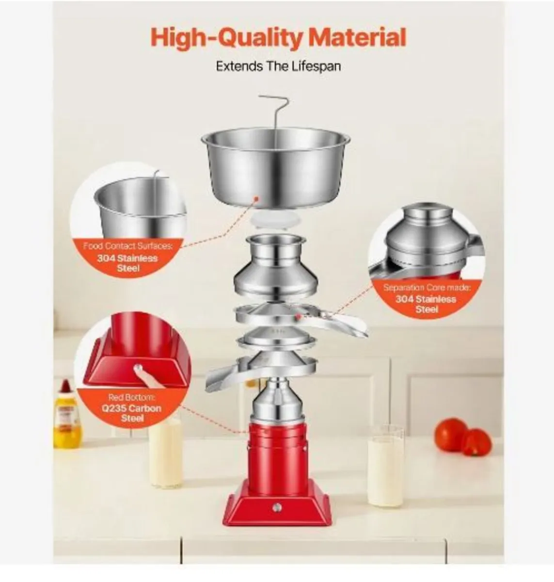 Electric Milk Cream Separator - Image 3