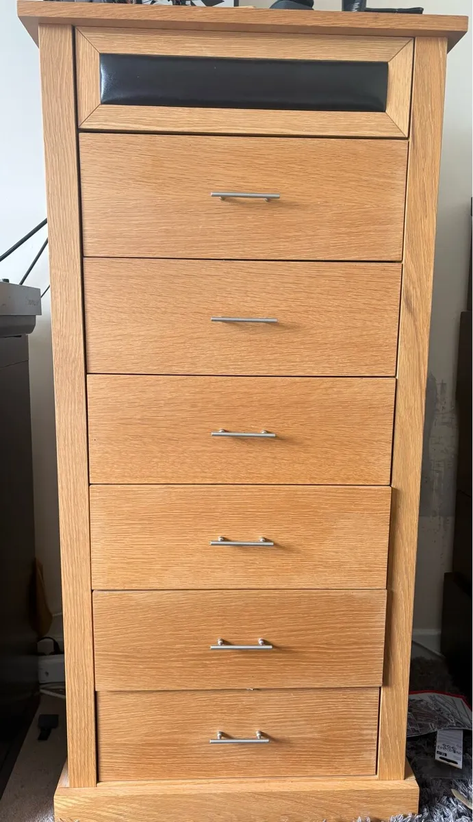 Tall boy & bedside locker - Image 2