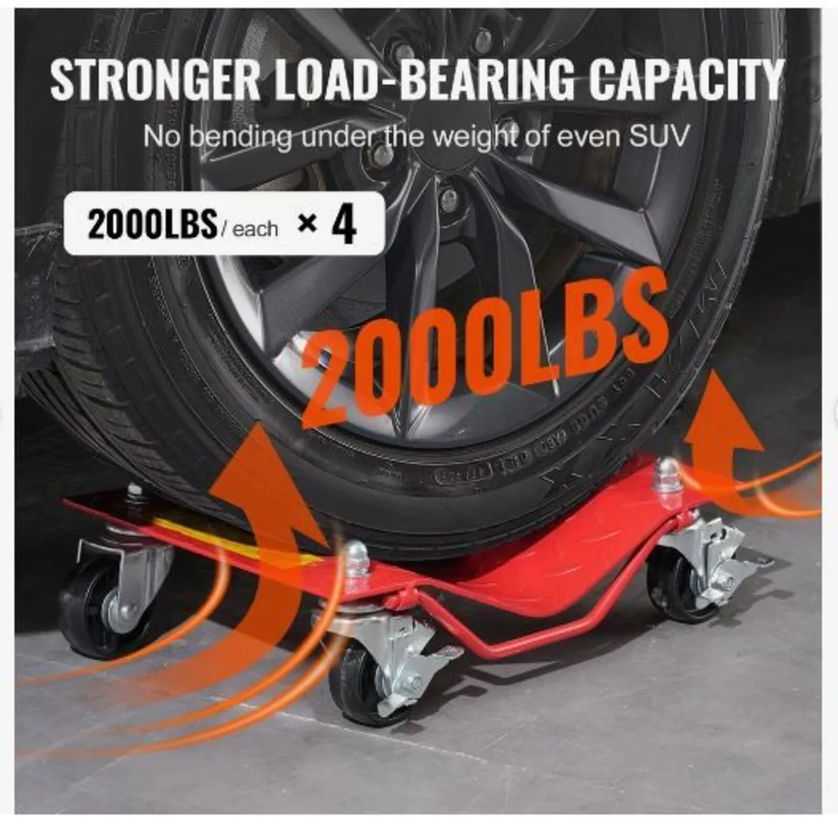 Wheel Dolly, 8000 lbs Capacity Heavy-Duty - Image 2