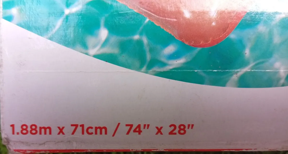 Brand New Inflatable Air Mattress Bed Lounge Float - Image 3