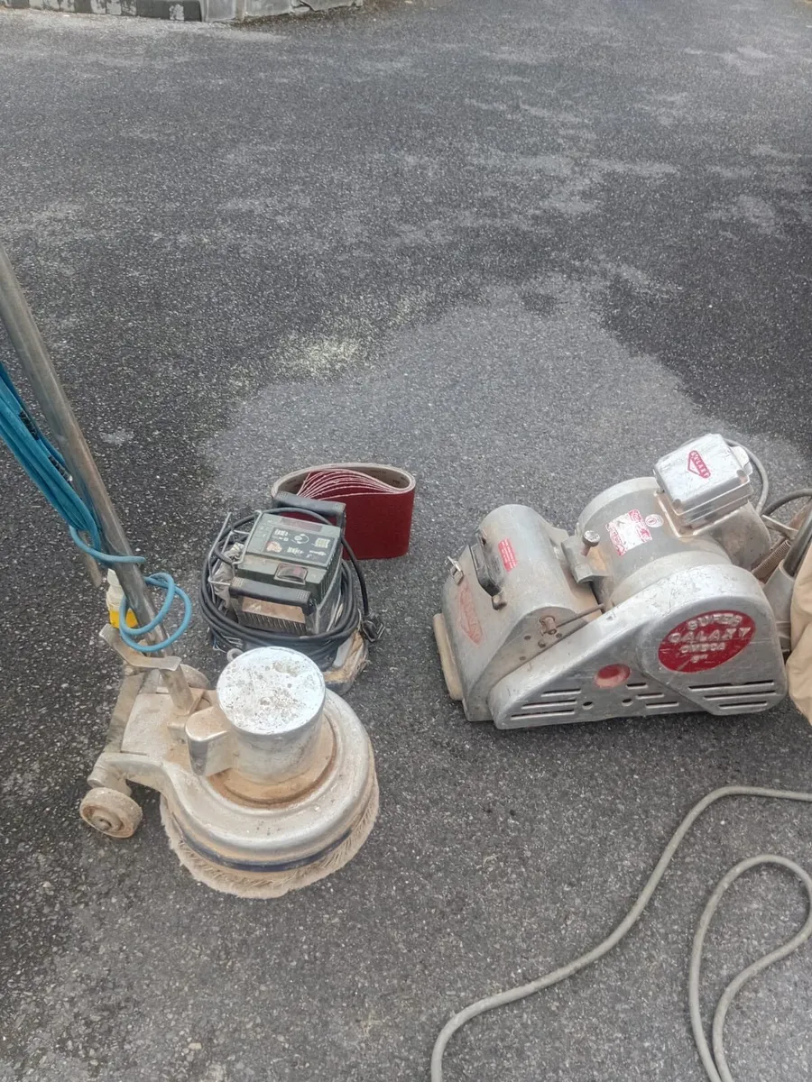 Set of professional floor sanding machines - Image 2