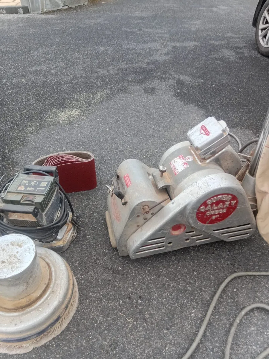 Set of professional floor sanding machines - Image 4